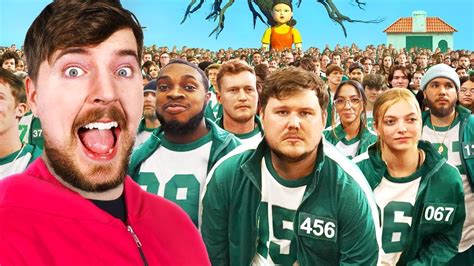 mrbeast squid game|$456,000 Squid Game in Real Life! .